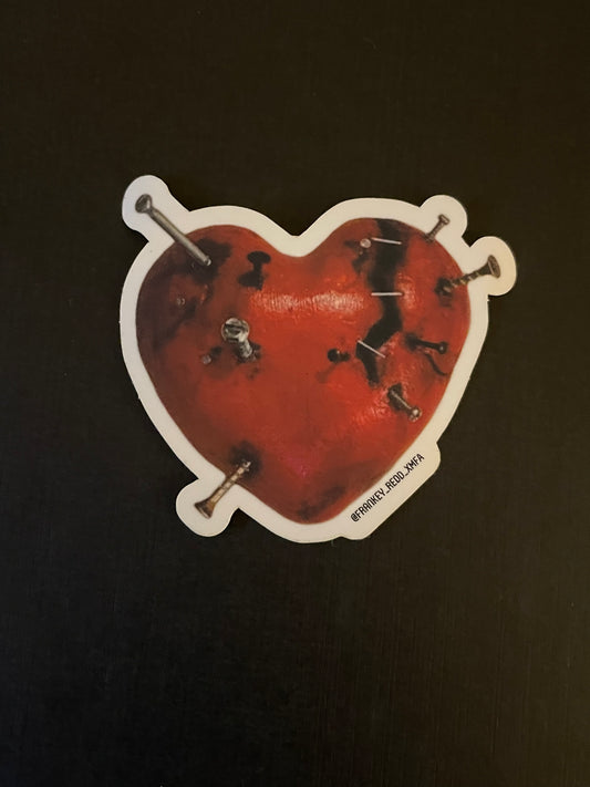 Mended Heart Sticker