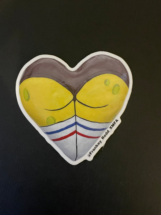 Sponge Booty Sticker