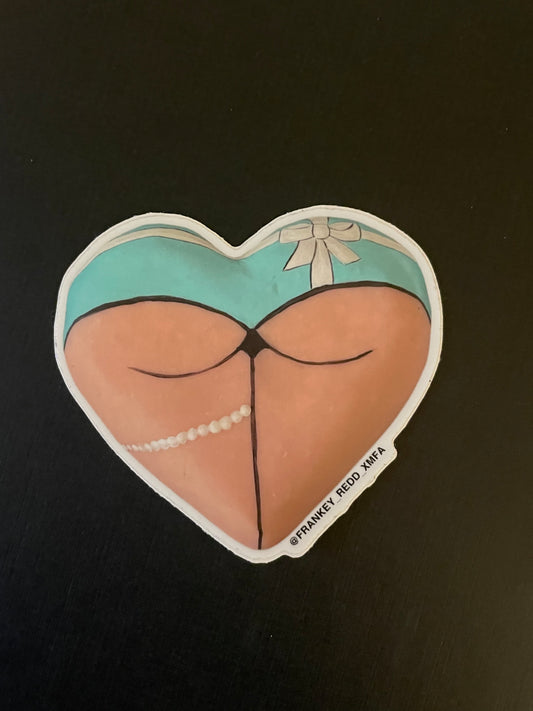 Bougie Booty Sticker