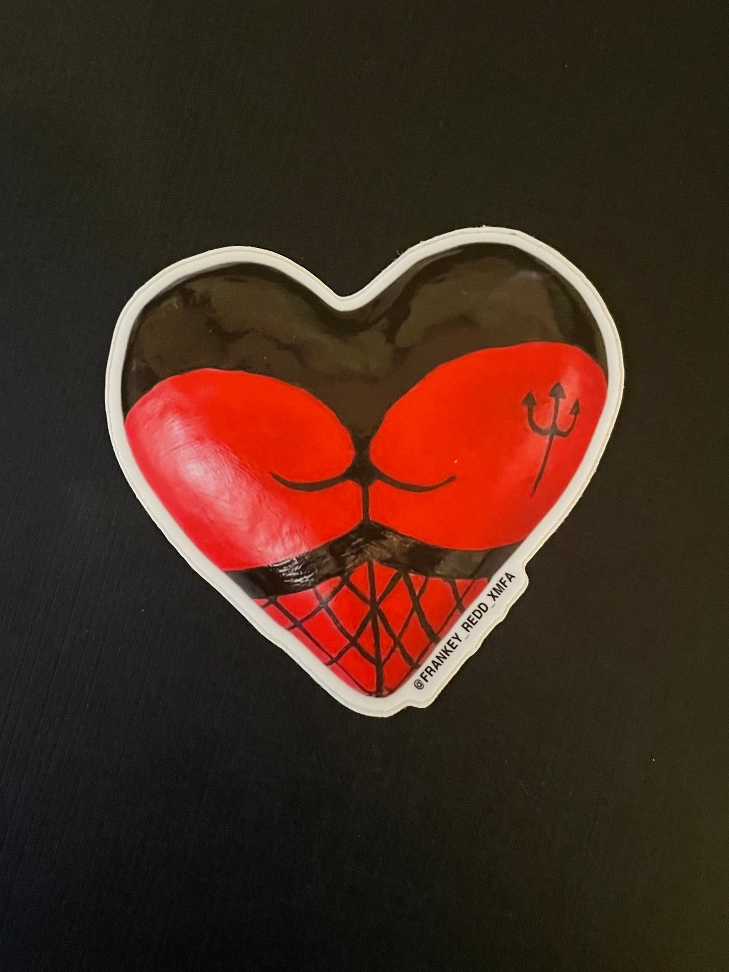 Devil Booty Sticker